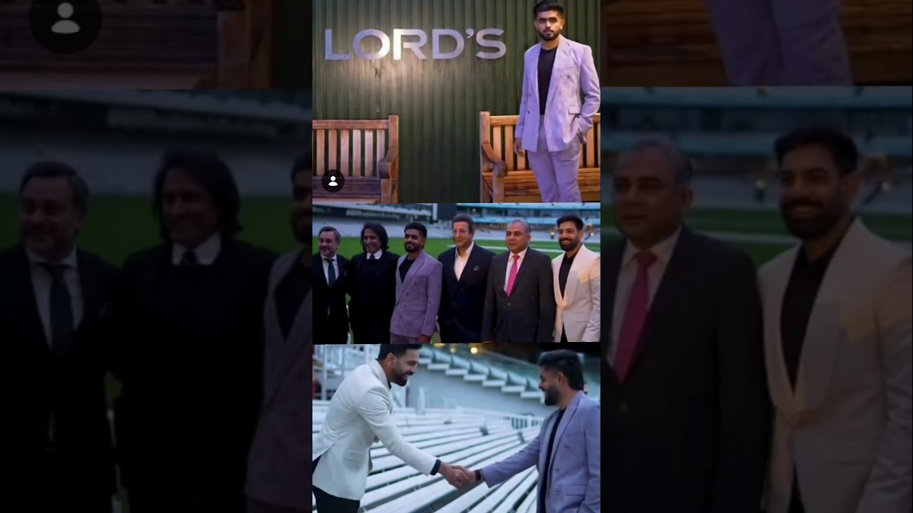 Babar azam in Lord's| PSL London Roadshow| PSL 11 Lord's Cricket Ground 