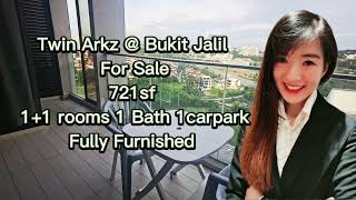 Twin Arkz  Bukit Jalil 727sf Unit For Sale