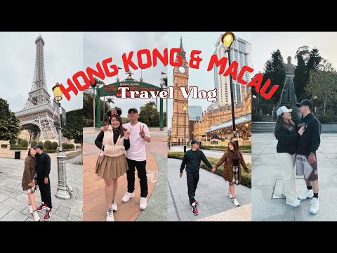Hong Kong Vlog 2025  ✈️🇭🇰| Part 2 | Anniversary Trip - Disneyland, Macau Day Trip 🇲🇴, Ngong Ping 360