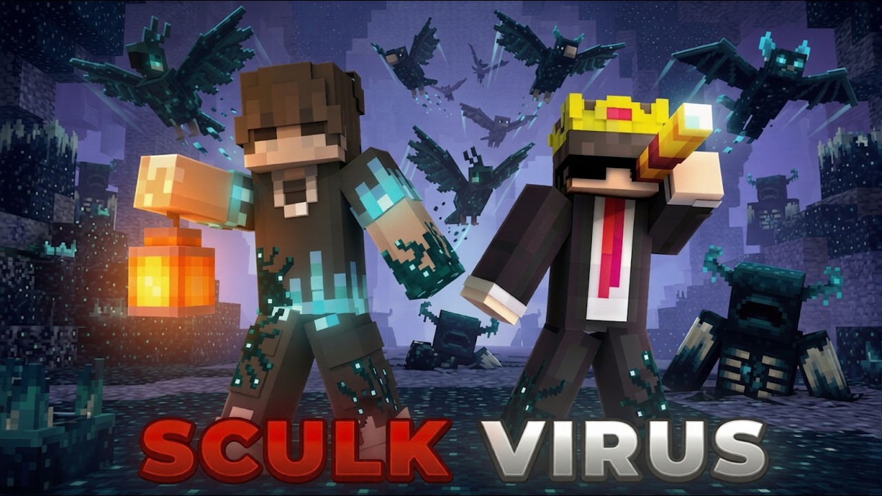 How I Saved This Server From SCULK VIRUS!
