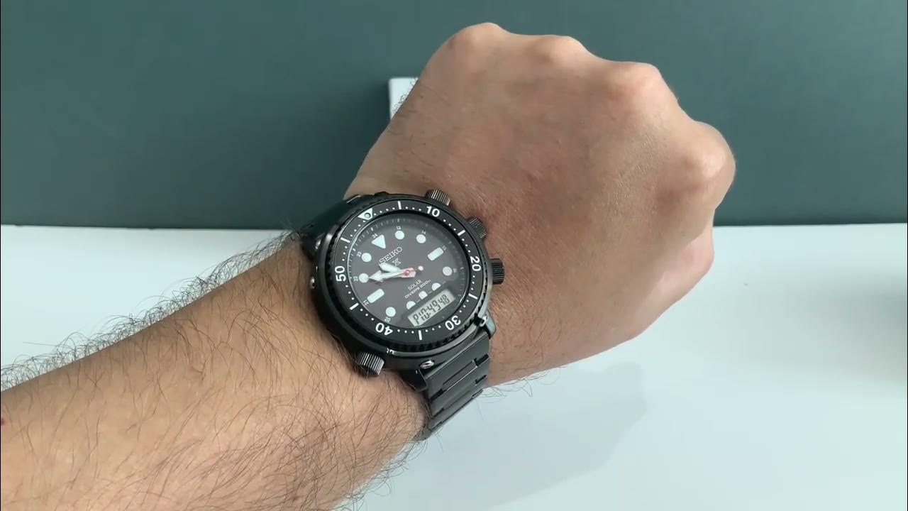 I'll be back. The return 0f the Arnie! Seiko Prospex SNJ037 40th  Anniversary Limited Edition. - YouTube