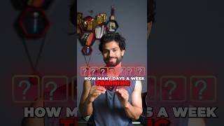 How many days in a week should you train ? #exercise #fitness #motivation #youtubeshorts #viral