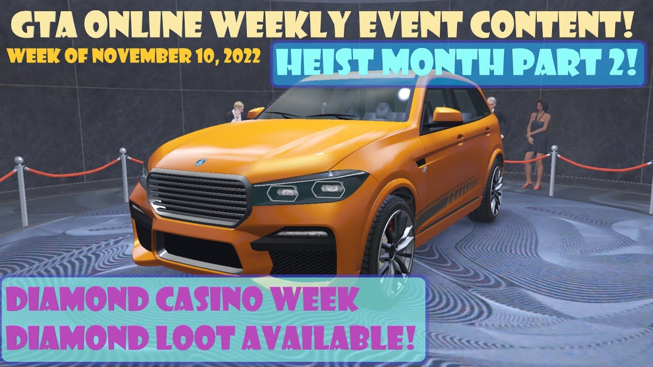DIAMOND LOOT IN CASINO HEIST (Heist Month Pt. 2) GTA Online New Week