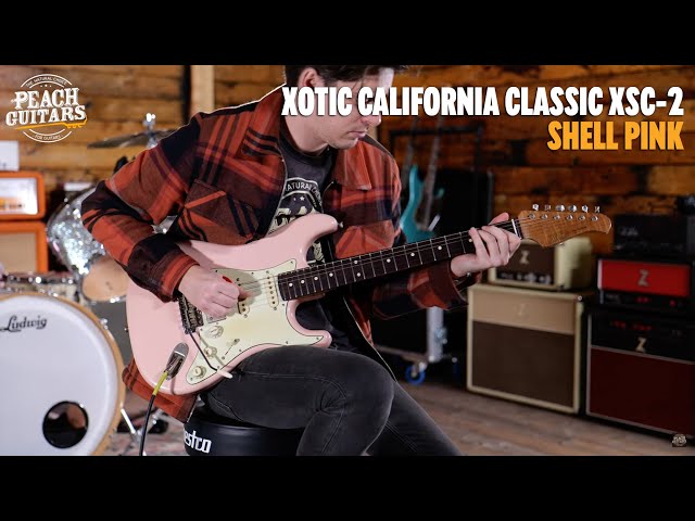 ギター XOTIC XCS-2 shell pink medium Aged No TalkingJust Tones | Xotic California Classic XSC-2