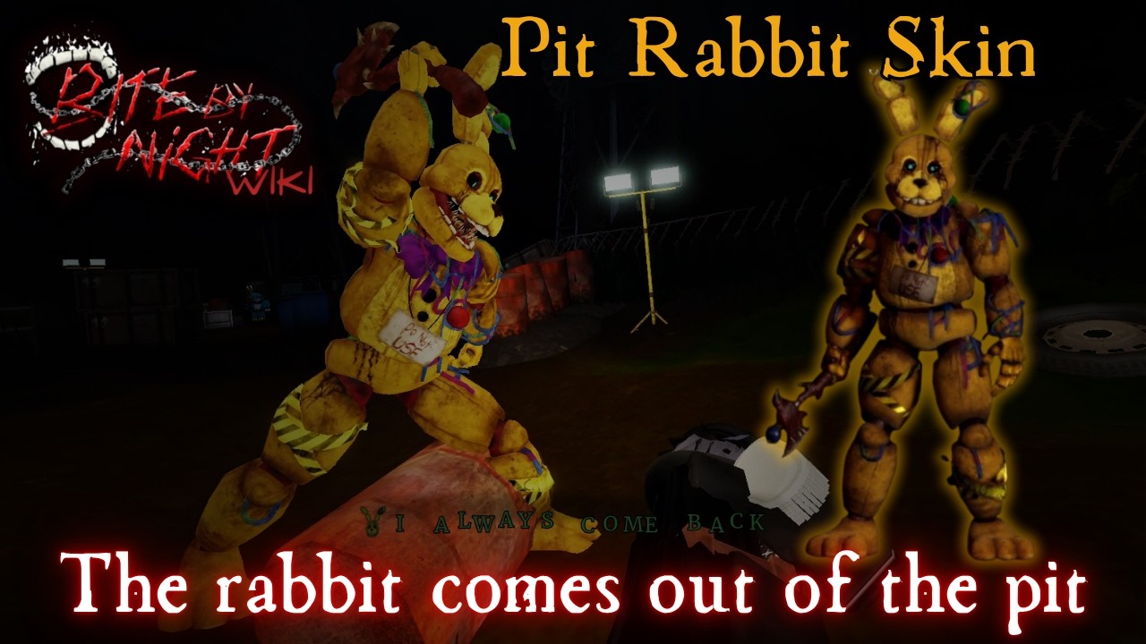 Pit Rabbit Red Thing NEW PIT RABBIT SKIN (SHOWCASE) - Bite By Night - YouTube