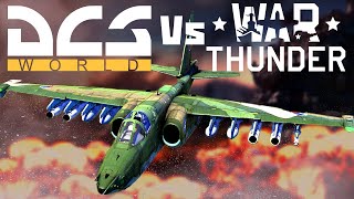 СРАВНЕНИЕ Су-25 в WAR THUNDER и в DCS WORLD