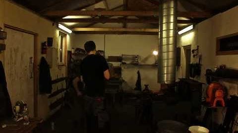 Timelapse of making a hammer...