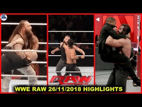 wwe raw 26 november 2018