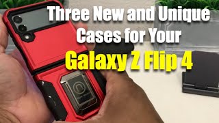 Three New and Unique Galaxy Z Flip 4 Cases