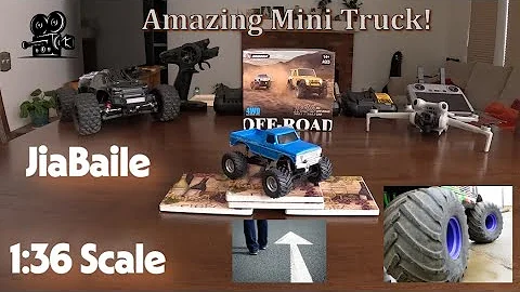 RC Mini Truck Unboxing and Review – JiaBaile 3602 1:36 Scale