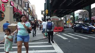 [ 4K ] NYC Walking  |  Roosevelt Avenue, Queens,  is known to be a culturally diverse street.