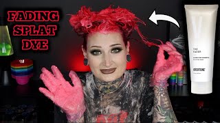 OVERTONE THE FADER  SHAMPOO ON SPLAT DYE! ❤️
