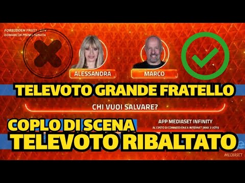 Video Grande fratello vip 2026 | ecco chi verrà eliminato stasera | Alessandra Mussolini vs Marco berry