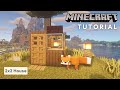 Minecraft｜How To Build A 2x2 House (Tutorial)｜2x2小屋 #7