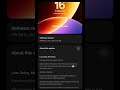 Color OS 16 New Update | Oppo New software update | Oppo Reno 15 pro #shorts