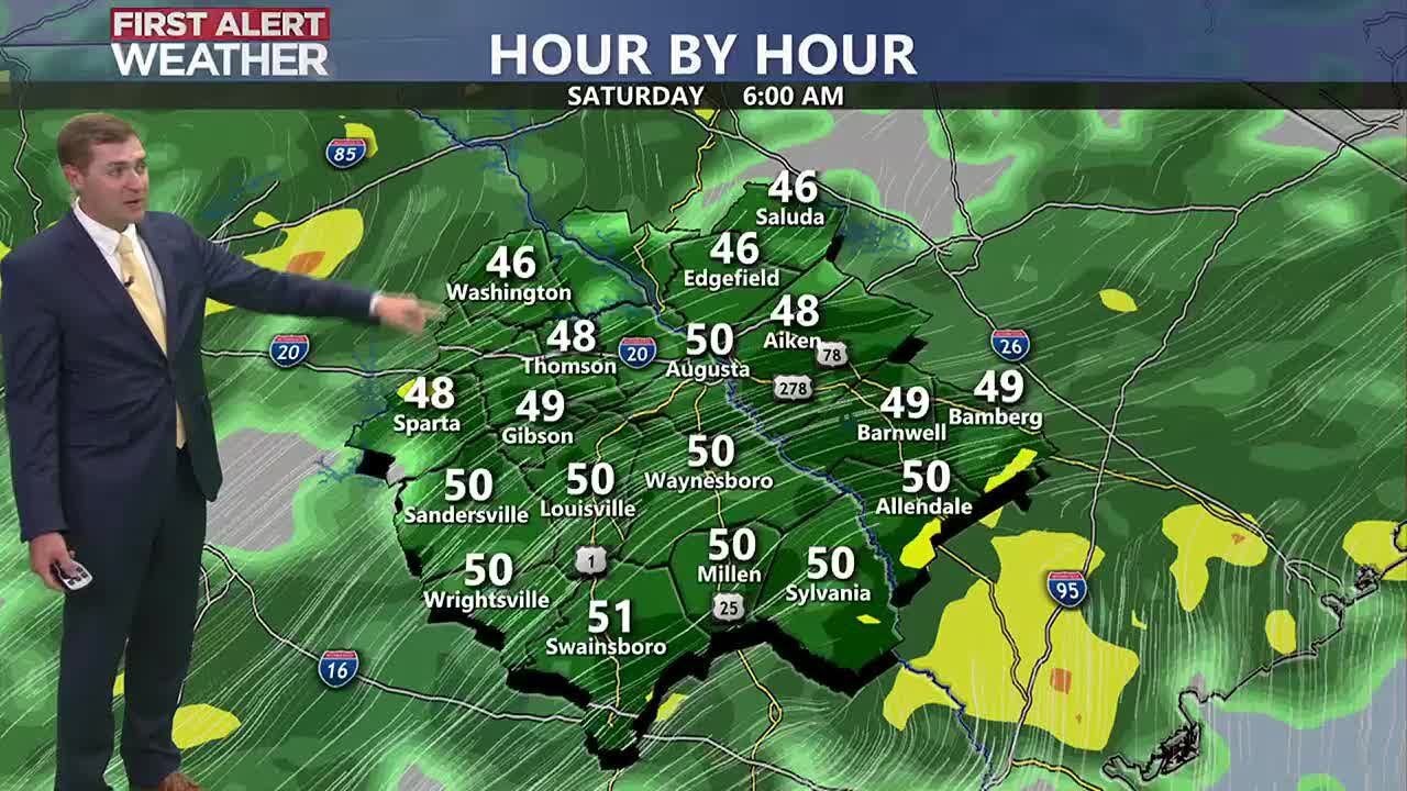 Riley's 6pm Forecast- wet weekend ahead 11/8 - YouTube