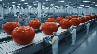 The Real Reason Why Modern Tomato Factories Turn Fresh Harvests into Snack Packs!