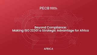 Beyond Compliance: Making ISO 22301 a Strategic Advantage for Africa