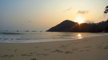 Sunrise Koh Phangan Time Lapse Thong Nai Pan Yai Thailand HD GitUp Git2