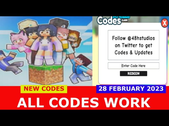 1 Block Every Second Codes (December 2023) - Pro Game Guides