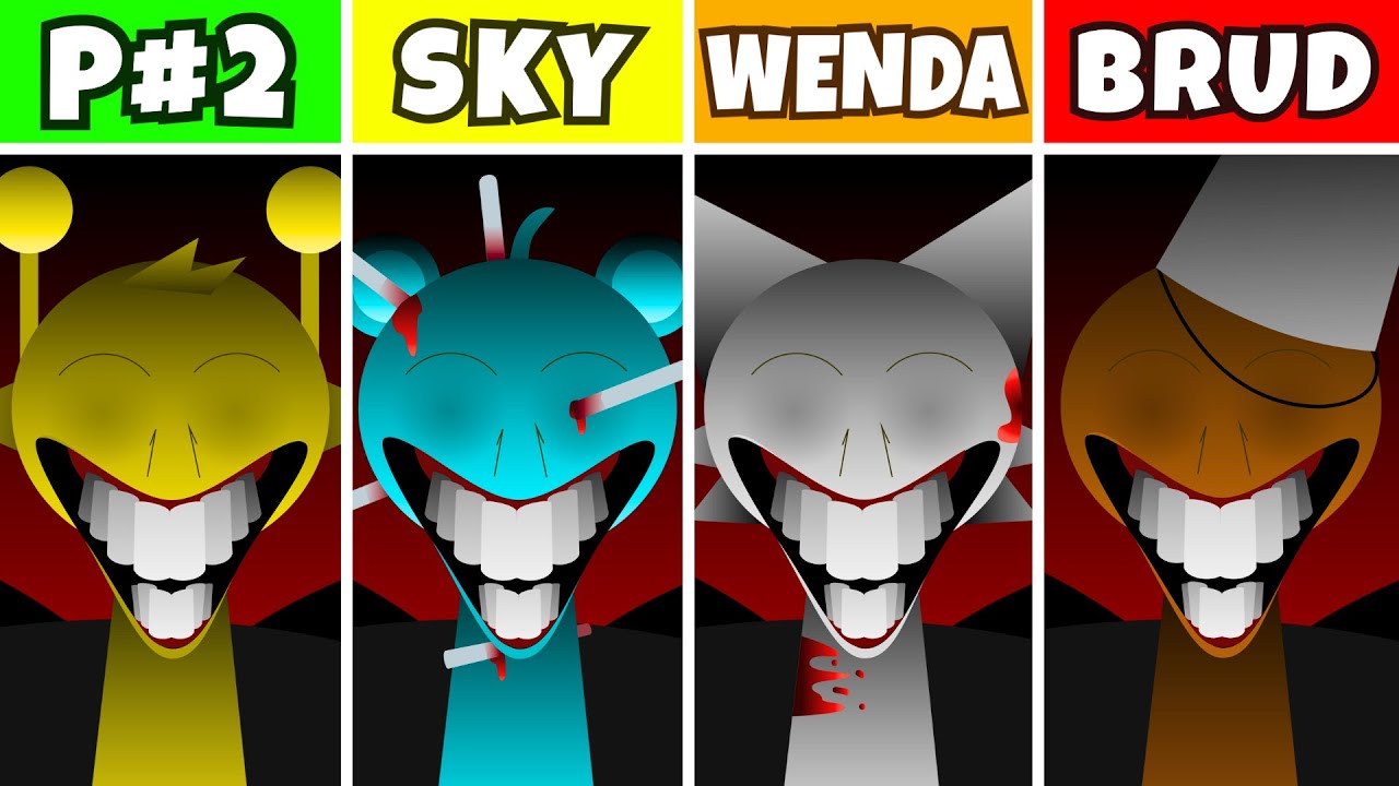 Incredibox Sprunki: Phase 2 But Everyone Is Sky VS Wenda VS Brud