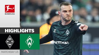 Equaliser Through Goalkeeper Error! | Borussia M’gladbach - Werder Bremen | Highlights | Bundesliga