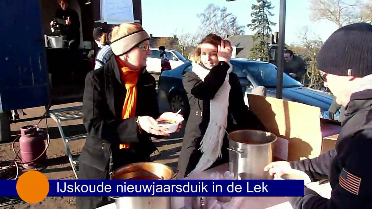 Vrolek Text Nieuwsitem IJskoude Nieuwjaarsduik in de Lek 2010