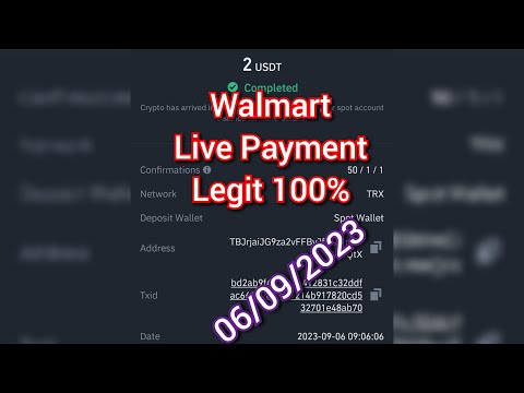 Walmart | The latest USDT income website in 2023 | Money-making platform in 2023 | get 48 USDT Bonus