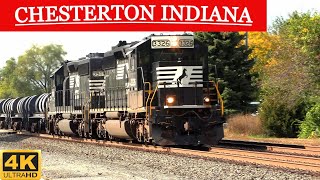 Railfanning Chesterton Indiana NS Chicago Line