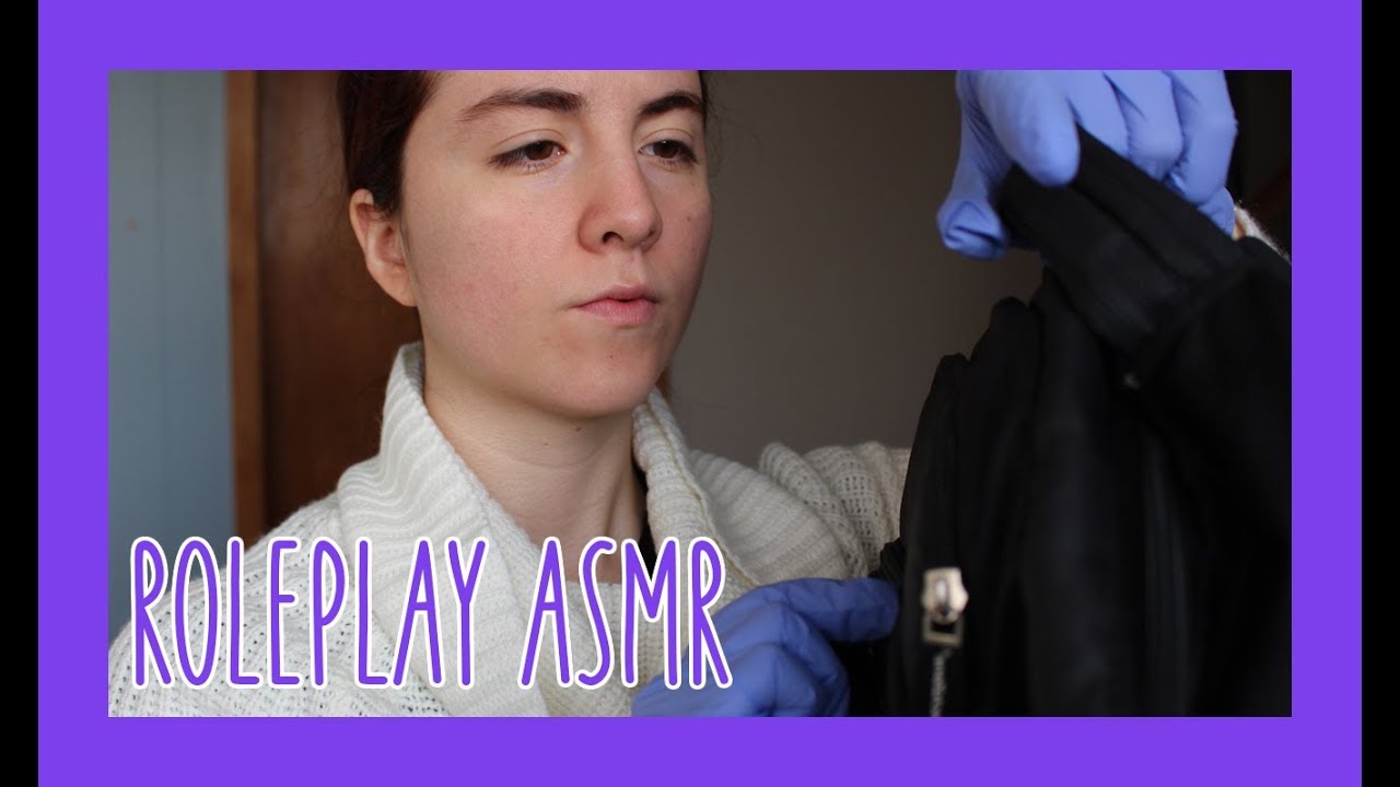 ASMR RP ESP 🇲🇽 | POLICIA ANTIPATICA REVISA TU MOCHILA