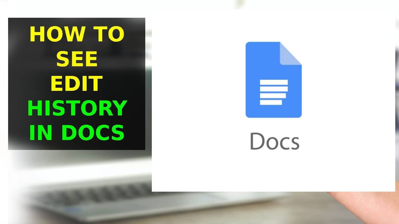 How To See Edit History In Google Docs YouTube How To See Edit History In Google Docs YouTube