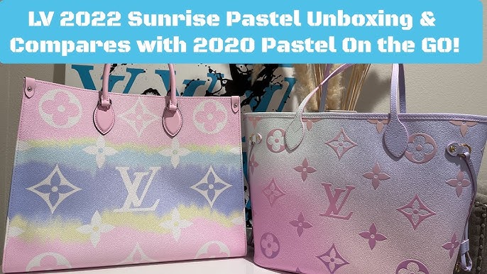 Louis Vuitton Sunrise Pastel Neverfull MM 🌸 Spring in the City