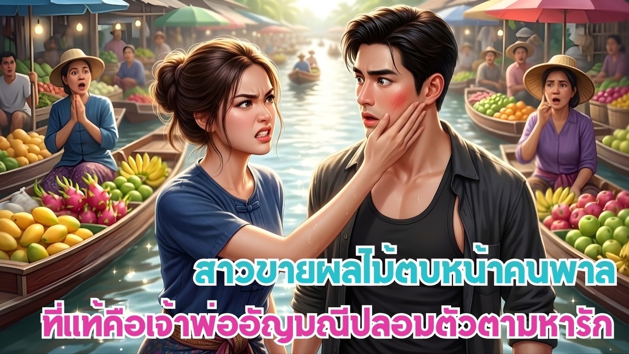 ศัตรูหัวใจในตลาดน้ำ สาวขายผลไม้ตบหน้าคนพาล ที่แท้คือเจ้าพ่ออัญมณีกรุงเทพปลอมตัวตามหารัก