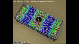 Meta-Field optimization brief tech demo (NO audio version). A rectangular beam with hole.