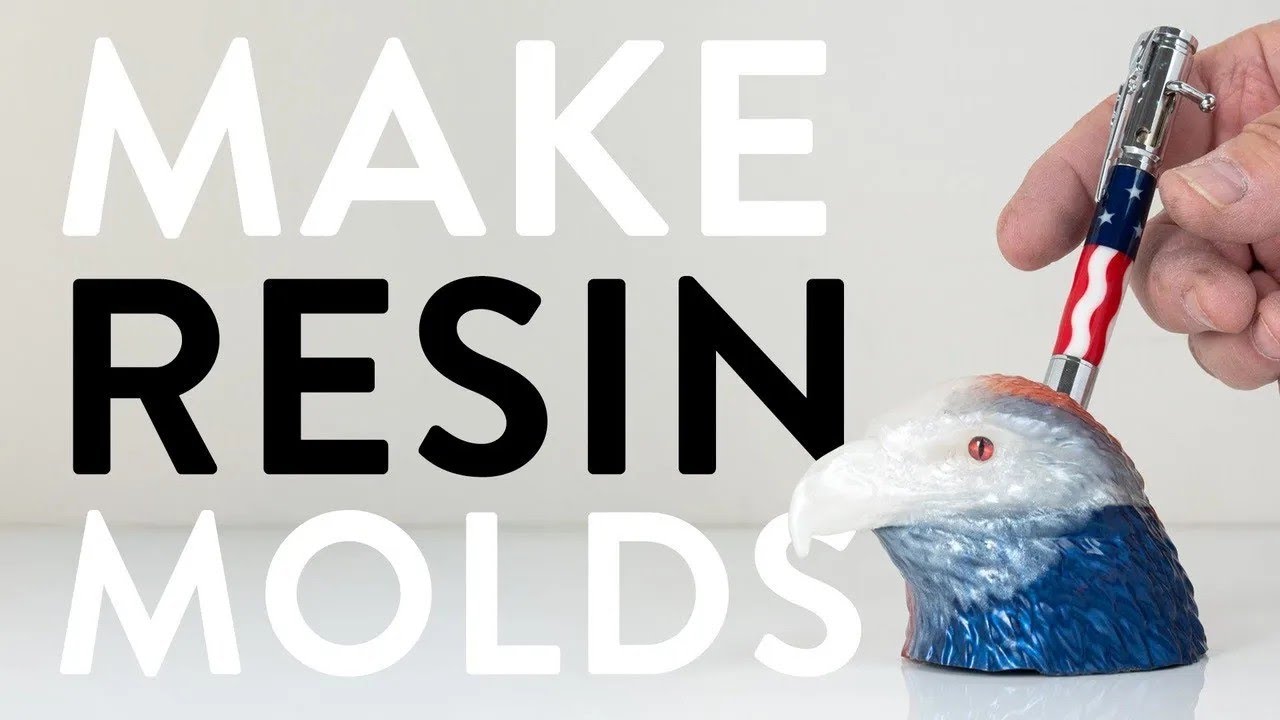 How to Make a Resin Pen Stand (Step by Step) - YouTube