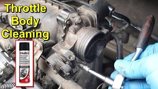 Throttle Body Cleaning  Peugeot 206