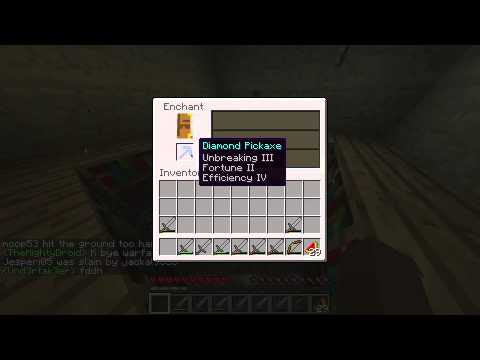 Level 30 diamond pickaxe enchantment - elite.mcpvp.com 