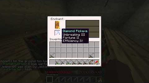 Level 30 diamond pickaxe enchantment - elite.mcpvp.com