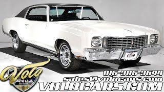 1972 Chevrolet Monte Carlo For Sale At Volo Auto Museum V19340