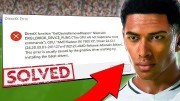 How to Fix EA FC 25 DirectX Error on PC: Complete Guide to Solve Crashes & Launch Issues