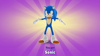 Sonic Dash in Subway Surfers Mod - All Characters Unlocked and All Boards Android Gameplay screenshot 1
