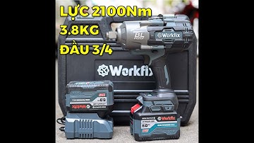 [Chính Hãng] Máy Siết Bulong Lực Khủng 2100Nm - Đầu 3/4 - Chuyên Mở Ốc Lớn 42 - 44mm