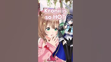Risu: Kronii is so HOT【Hololive ID】#hololiveid #vtuber #hololive