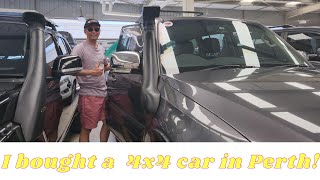 Pinoy Bought Pajero 4x4 in Perth Australia #vlog16