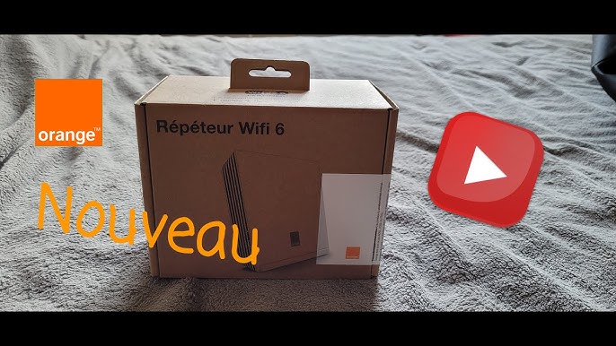 répéteur wifi 6 orange 