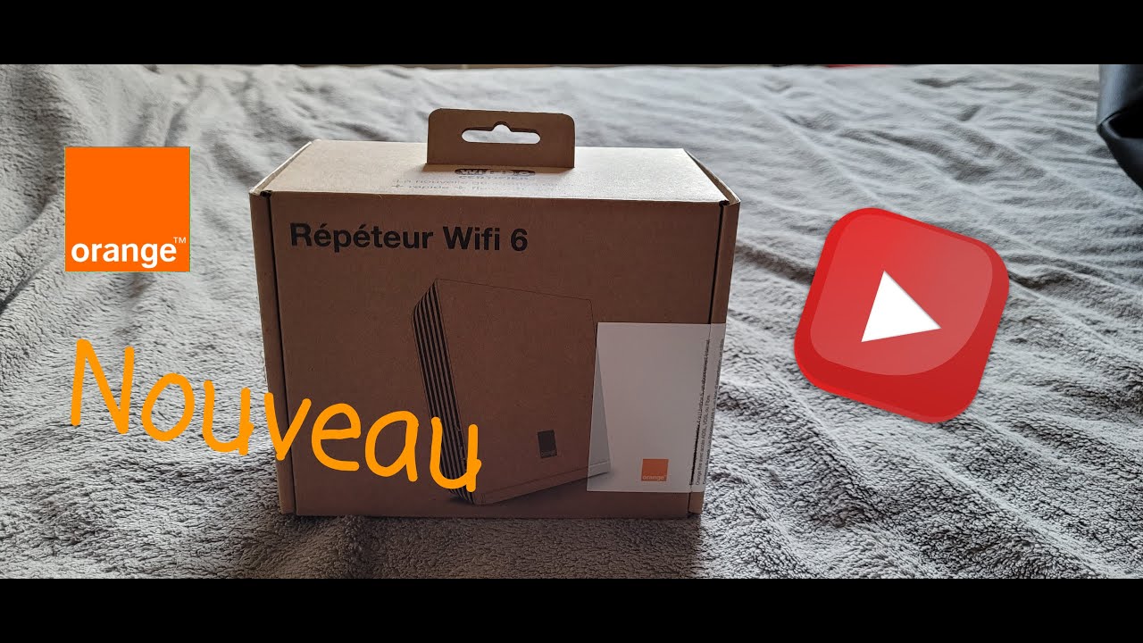 Unboxing Répéteur Wifi 6 + Speedtest