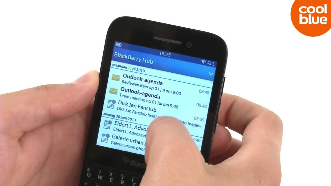 New BlackBerry Q5 smartphone videoreview en unboxing (NL/BE)