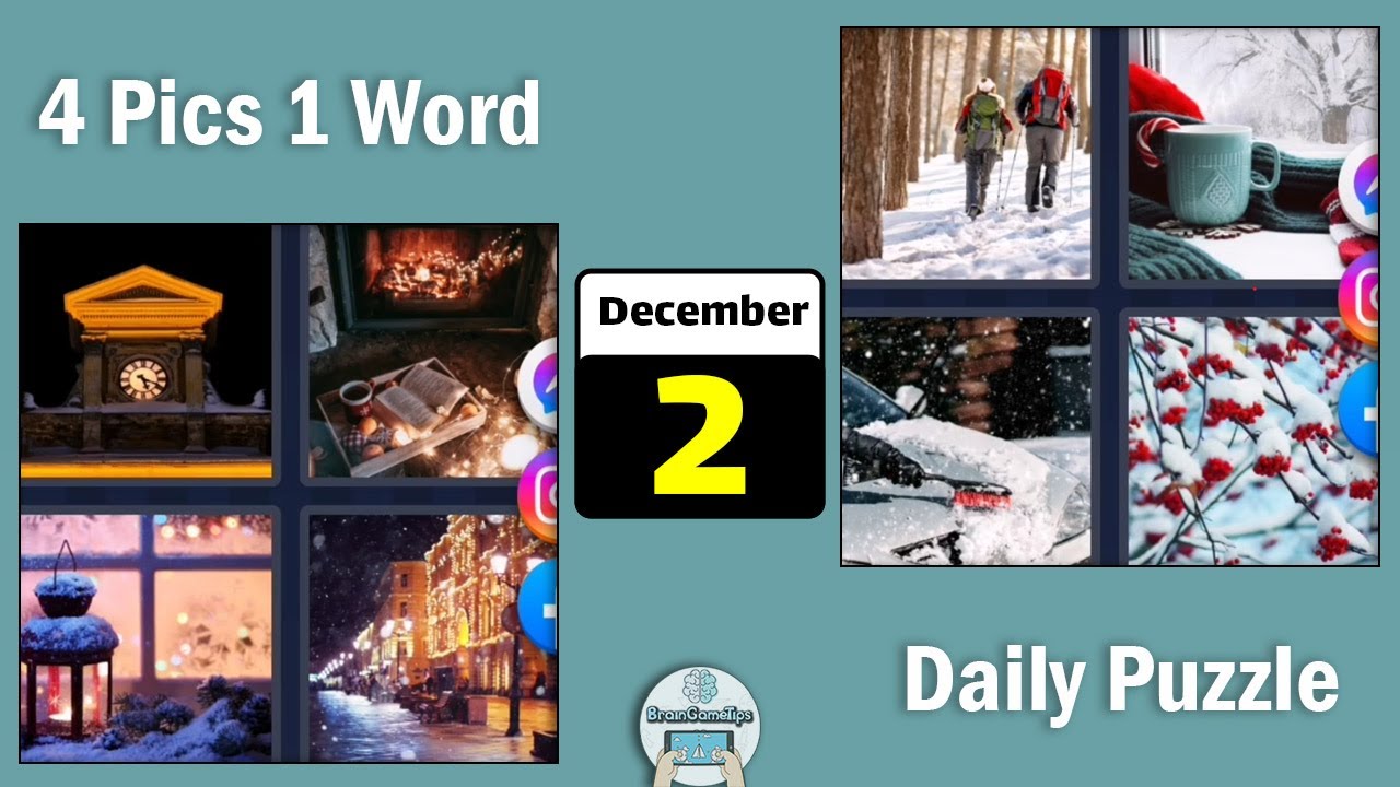 4 Pics 1 Word - Daily Puzzle December 2 2021 Answer