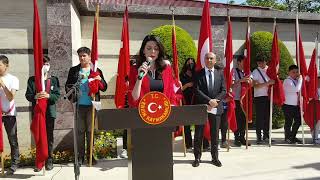 23 Nisan 2022 Ulusal Egemenlik Ve Çocuk Bayramı Töreni