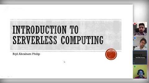 Introduction to Serverless Computing on AWS | IEEE UVCE CS